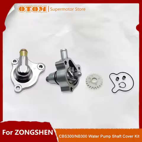 Motorcycle Water Pump Shaft Cover Impeller Gear O-Ring Bearing Seal Kit For ZONGSHEN ZS174MN-3 CBS30