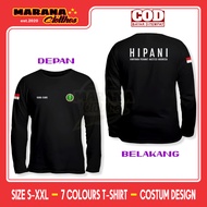Free Indonesian Anesthesia Nurse Association HIPANI T-shirt Your Name DB Long Sleeve Distro T-shirt