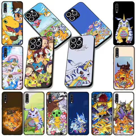 Cover for Samsung Galaxy A04 j7 J5 J2 Prime J8 A01 A02 A03 A42 M06 M16 M56 M23 M17 Case Digimons Adv