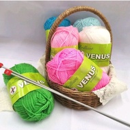 Venus Yarn 3ply Size 25 Grams