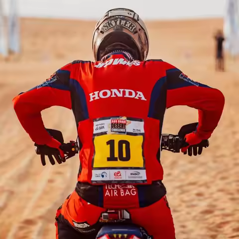 2026 Honda Off-road Motorcycle Jersey Mountain #10 Dakar Rally Vintage Long Sleeved Daily Quick Dryi