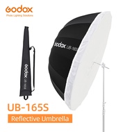 Godox UB-165W UB-165S 165cm Parabolic Black White / Silver Reflective Umbrella Studio Light Umbrella