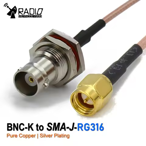 RG316 BNC Female Cable jumper SMA Male Adapter wifi antenna extension cable For 3G 4G GSM Antenna