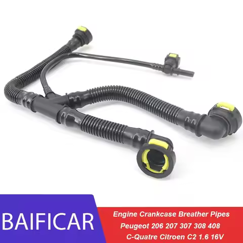 Baificar Brand New Engine Crankcase Breather Pipes 1192W0 TU5JP4 For Peugeot 206 207 307 308 408 C-Q