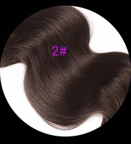 แฮร์พีชผมแท้ 100% ความยาว 60 cm. ติดด้านหลัง kanbua hairpiece