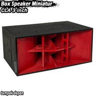 Box Speaker Miniatur CLA 3 INCH Merah