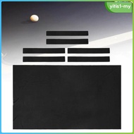 [YitiseaMY] Billiard Pool Table Cloth Snooker Cloth and 6 Pcs Strips Pool Table Pad Pool Table Cushi