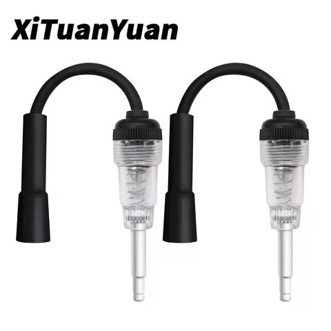 2pcs Newest Car Spark Plug Tester Pen Auto Checker Detector Diagnostic Tool Ignition System Coil Tes