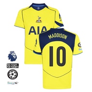 TOT 2025/26 Fans Edition Men's Third Short Sleeve Football Jersey T-shirts With #7 XAVI