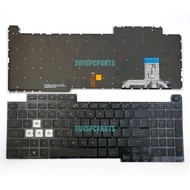 US Laptop Keyboard for ASUS ROG Strix G17 G713Q G713QE G713QM G713QR G713QY no pointer with backligh