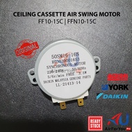 FF10-15C FFN10-15C | Air Swing Motor | DAIKIN YORK Genuine Part YCK-A YCK-AL Cassette Air-cond | R03039001653