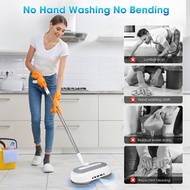 Cordless Rechargeable Hard Floor Cleaner And Polisher Bundle With Cleaning Buffing Pads Perfect For 