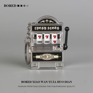Boredom Lottery LotteryMini Fruit Lottery Machine Keychain Backpack Pendant Decompression Toy Creati