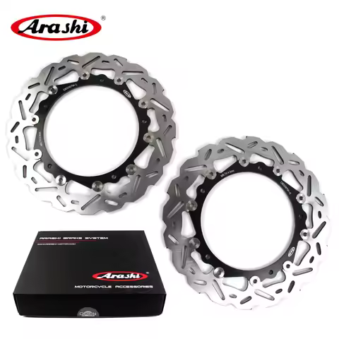 Arashi 1 Pair CNC Floating Front Brake Disc Brake Rotors For BMW R NINE T URBAN G/S 1200 2017 2018 2