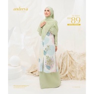 READY STOCK NEW JUBAH ANDREYA JELITA WARDROBE