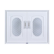 Davinci-Home-CLOSE บานซิงค์คู่ PP 86x10.5x66 ซม. Freedom สีขาว สินค้าส่งจากไทย