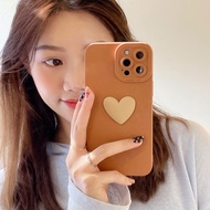 Phone Case Xiaoomi Redmi Note 12 Pro Plus Note12 3D Cartoon Love Heart Holder Soft Cover for Redmi Note 11 Pro 11s Candy Color Lens Camera Protection Cases