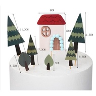 Nice Beautiful Cake Topper Nature Theme Many Designs to Choose