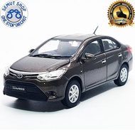 Diecast Toyota Vios Miniature Diecast Toyota Vios Auto 2000 Sedan Car - Chocolate Sku 937