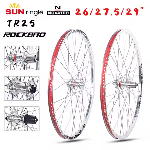 SUNRingle-MTB Bike Wheelset TR25 Rockbao 26 " 27.5" 29 " Novatec D041 D042 7-12S HG MS XD Cassette V