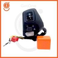 HANDLE SWITCH L/H PNP DOUBLE MOTOR SIGNAL  ON OFF LC135 V1-V7 EGOS SRL110 EGOS EGO SOLARIZ YAMAHA Y1