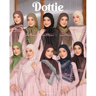BAWAL HANAMI PIXIE HANAMI DOTTIE  BY HANAMI HIJAB bidang 45 READY STOK