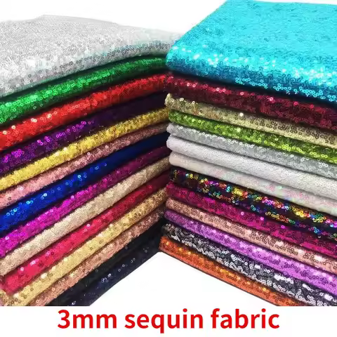 100/200/300cm Sequin Fabric Sparkles Used For Party Tablecloths Headwear Ornaments Pet Apparel Cloth