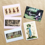 Disney Princess Postcard - Aurora Set D043 (5 pcs)