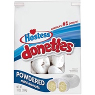 Hostess Donettes Mini Donuts Powdered 10.5 Ounce (15 mini donuts) ขนมนำเข้า usa