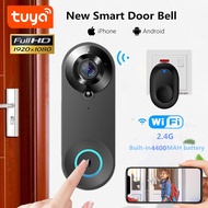 1080 HD Video WIFI Doorbell Camera Wireless with Indoor Chime Video Doorbell Camera tuya Smart Doorbell with Motion Detector