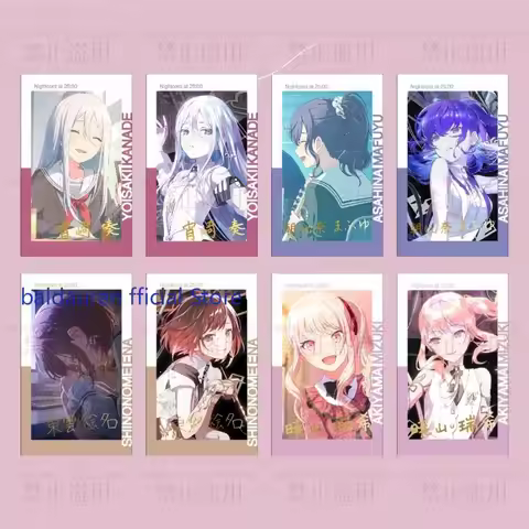 Akiyama Mizuki Project Sekai Asahina Mafuyu Yoisaki Kanade Shinonome Ena Postcard Photo Portrait Thi
