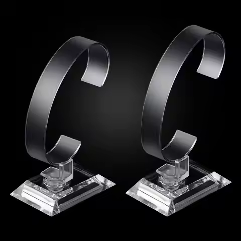 Transparent Acrylic Sale Show Case Stable Watch Display Rack Wrist Watch Show Stand Exhibition Frame
