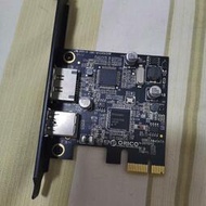 Orico pci-e轉USB3.0+esata擴展卡 拆機