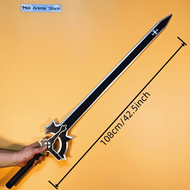 {tygkjgk} 108cm Kirigaya Kazuto Katana Real Size Sword Art Online Anime Kirito Cosplay Prop Samurai 