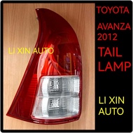 TOYOTA AVANZA 2012 TAIL LAMP TAIL LIGHT LAMPU BELAKANG KERETA