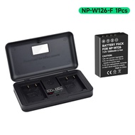 CITYORK W126 / NP-W126 แบตเตอรี่ + เครื่องชาร์จ LCD แบบ Dual Slot จับคู่กับ Fuji XA2 / XA3 / XA5 / X
