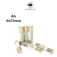 Porcelain Fuse 8A 6x25mm 250V Good Quality