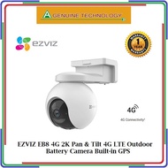 EZVIZ EB8 4G 2K Pan & Tilt 4G LTE Outdoor Battery Camera Built-in GPS - 1 Year Local Warranty