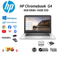 HP G4 Chromebook 4GB RAM 16GB SSD UP to 256GB TF windows gaming laptop hp