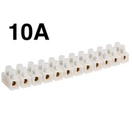 10A PVC connector Terminal block 12-position barrier wire connector