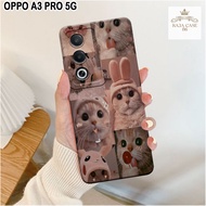 Latest Oppo A3 Pro 5G Case - Rajacase - Oppo A3 pro 5G casing - Aesthetic Softcase Motif - Cellphone