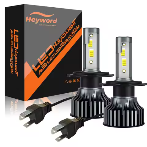 Heyword F2 3570 12000LM 50W Auto Lighting Systems Head Light Bulb H1 H3 H7 H8 H9 H11 9005 9006 9012 