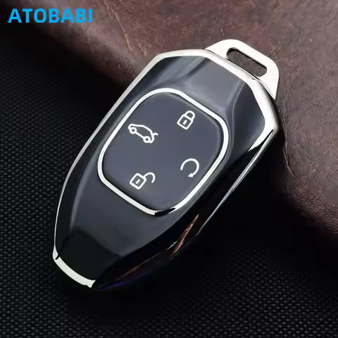 TPU Car Key Cover Smart Remote Fobs Case Protector Auto Accessories For GAC Motor GN8 2022 2023 Trum