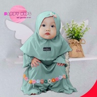 Muslim clothes for newborn baby girls 0-6 months, baby girl gamis set 8-18 months, Muslim clothes fo