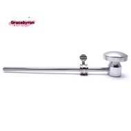 Aluminum Alloy  Drum Pedal Beater Kick Drum Foot Pedal Beater Percussion Instrument Accessory,Silver