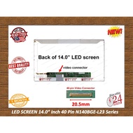 14.0 inch 40 Pin Normal LED SCREEN ForHB140WX1-200 B140XW01 V8 B140XW01 LP140WH4 LTN140AT16 N140BGE-