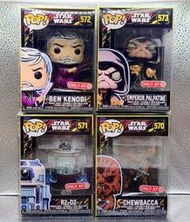 Funko pop 星際大戰 漫畫色 第二彈 2D Target限定 公仔 搖頭娃娃 Star Wars