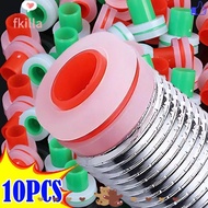 FKILLA 10PCS Faucet PPR Pipe Plugs, Prevent Dripping Free Tape Faucet Sealing Gasket, Durable Leak-P