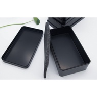 Direct Sales Tinplate Tin Box Black Jewelry Box Packaging Tin Box Packaging Electronic Hardware Acce