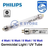 PHILIPS TUV 4W/6W/8W/16W T5 UV-C Tube / Germicidal Fluorescent Light Bulb for Baby Sterilize